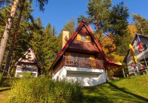 Cottage with a view of Lipno lake
