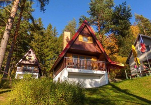 Cottage with a view of Lipno lake