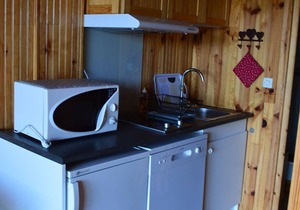 Cozy chalet ground floor with balcony and 1 bedroom