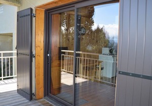 Cozy chalet ground floor with balcony and 1 bedroom