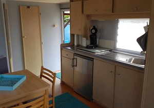Cozy mobile home on the 4 * Park de Brem in Renesse