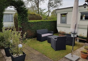 Cozy mobile home on the 4 * Park de Brem in Renesse