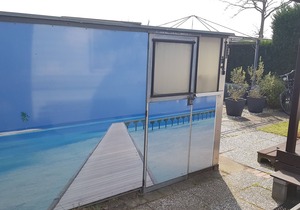 Cozy mobile home on the 4 * Park de Brem in Renesse