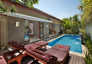Cozy One Bedroom Deluxe Villa in Jimbaran with a private pool