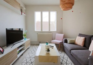 Cozy T3 near Tours # St Pierre des Corps station