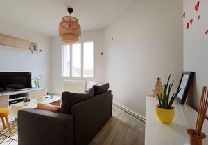 Cozy T3 near Tours # St Pierre des Corps station