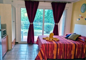 Crystal clear sea water - apartments, studio with AC