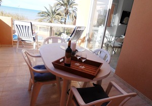 DENIA-FLAMINGO-DIRECT BEACH-FRONT VIEWS-SWIMMING POOL-WIFI-PARKING-CLIMATIZATION