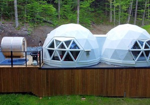 Dome at Bel Air Ideal for a couple Private Jacuzzi & sauna - Bbq - Gas fireplace