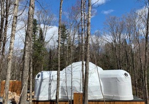 Dome at Bel Air Ideal for a couple - Private Jacuzzi & sauna - Bbq - Fireplace
