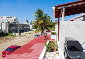 Don Julio's Beach Studio. A nice place to relax and enjoy beautiful playa Azul.