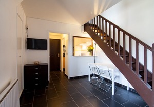 DUPLEX APARTMENT 47M2 BLONVILLE SUR MER 200m beach nearby. Deauville