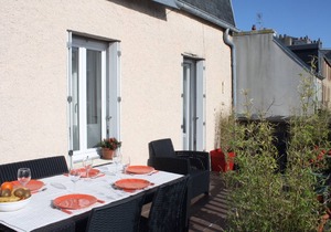 Duplex with Terrace, 400m from Beach and City Center