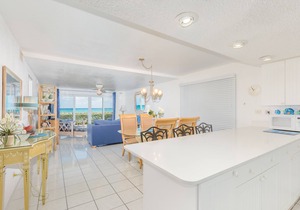 Enjoy terrific sunsets from this oceanfront 1st floor, corner unit!