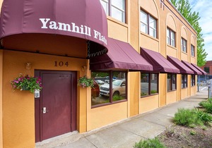 Enjoy the downtown vibe at the Yamhill Flats: Suite 3