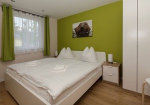 Ferienhaus Biber, 42 qm, 2 Schlafzimmer für Max. 4 Personen