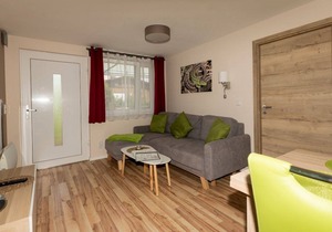 Ferienhaus Zauneidechse, 42 qm, 2 Schlafzimmer für Max. 4 Personen