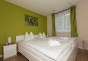 Ferienhaus Zauneidechse, 42 qm, 2 Schlafzimmer für Max. 4 Personen