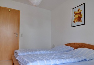 Ferienwohnung 1. OG, 80qm, 1 Schlafzimmer, 1 Wohn-/Schlafzimmer, max. 5 Personen