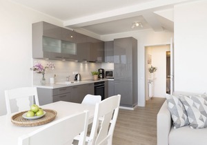 Ferienwohnung 24 mit Balkon in der Strandburg in Scharbeutz