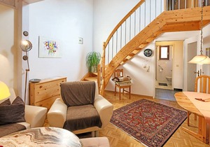 Ferienwohnung 1 mit 60 qm, 1 Schlafzimmer für maximal 2 Personen