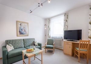 Ferienwohnung Glockenblume, bis 2 Personen, Obergeschoss, 45 qm