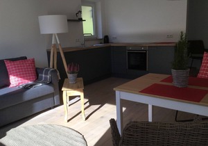 Ferienwohnung Laitschenbach, 55qm mit 1 Schlafraum und Balkon fürmax. 4 Personen