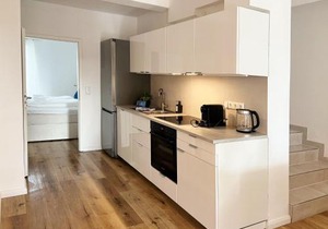 Ferienwohnung mit Meerblick und Terrasse - Nur 50 Meter zum Strand - inklusive eigenem Parkplatz und Fahrradunterstellplatz