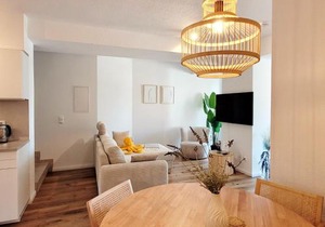 Ferienwohnung mit Meerblick und Terrasse - Nur 50 Meter zum Strand - inklusive eigenem Parkplatz und Fahrradunterstellplatz