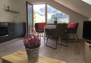 Ferienwohnung Strichkopf, 55qm mit 1 Schlafraum und Balkon, max. 4 Personen