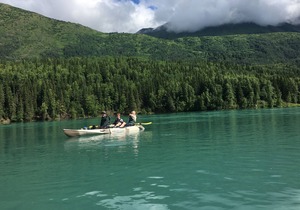 Garage Apartment for Riverfront Log Home on World Famous Kenai River