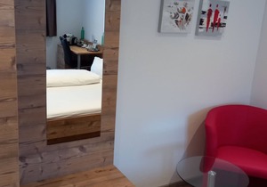 Gasthaus Adler: Double Room with Private Bathroom and Garden View