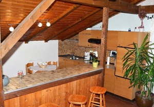 Gemütliches 70qm Ferienstudio für 4 Personen mit einem Balkon