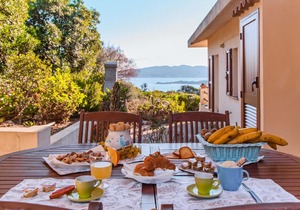Ginestre R - Villaggio Piras, Semi-detached house with sea view
