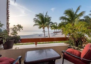 Ground Floor Corner Unit Directly on the Beach