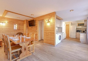 Ground floor, tv, ski locker, 70m², Aussois