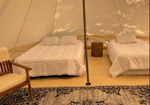 Harmon Creek Marina and Campground Glamping Tent