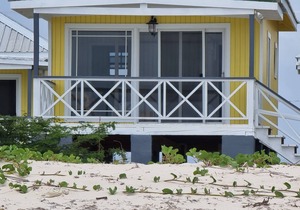 Harrys Cottages Cottage 5 right on the pink sand