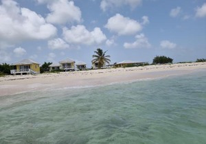 Harrys Cottages Cottage 5 right on the pink sand