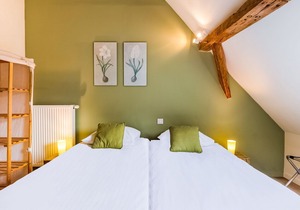 Historic Farmhouse in the middle of polder landscape, Damme