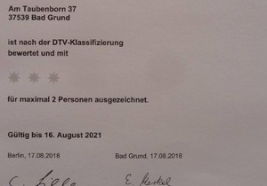 Holiday apartment Bad Grund for 2 - 3 persons with 1 bedroom - Holiday house