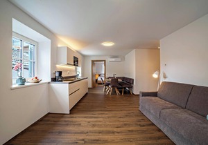 Holiday Apartment "Engel Erker" with Mountain View, A/C, Wi-Fi, Sauna & Terrace