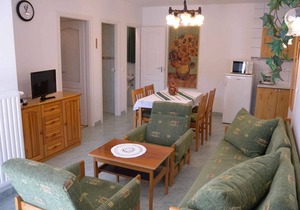 Holiday apartment in the center, only 150 meters from the spa