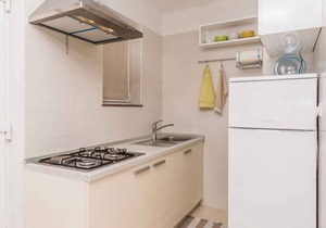 Holiday apartment with air conditioning and sea view