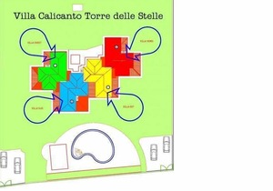 Holiday house Torre delle Stelle for 1 - 4 persons with 2 bedrooms - Holiday home