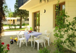 Holiday apartment on a campsite