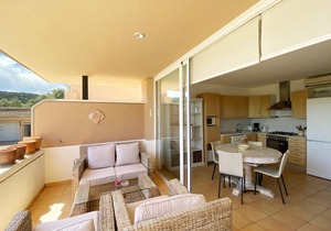 Holiday rental apartment with swimming pool in Begur, Aiguablava