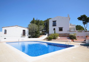 Holiday rental semidetached with swimming pool in Begur, Sa Tuna