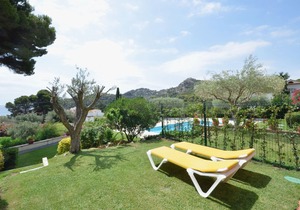 Holiday rental semidetached with swimming pool in Begur, Aiguablava