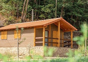 Homerez - Chalet for 2 ppl. with shared pool at Branca, Albergaria-a-Velha